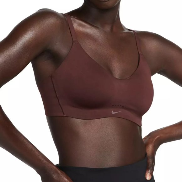 Nike Other - Women's Nike Alate Minimalist Sports Bra Size S (C-E) Earth DM0526 Training NEW